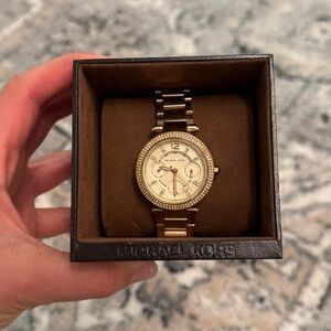 Michael Kors Parker 39mm Gold Watch
